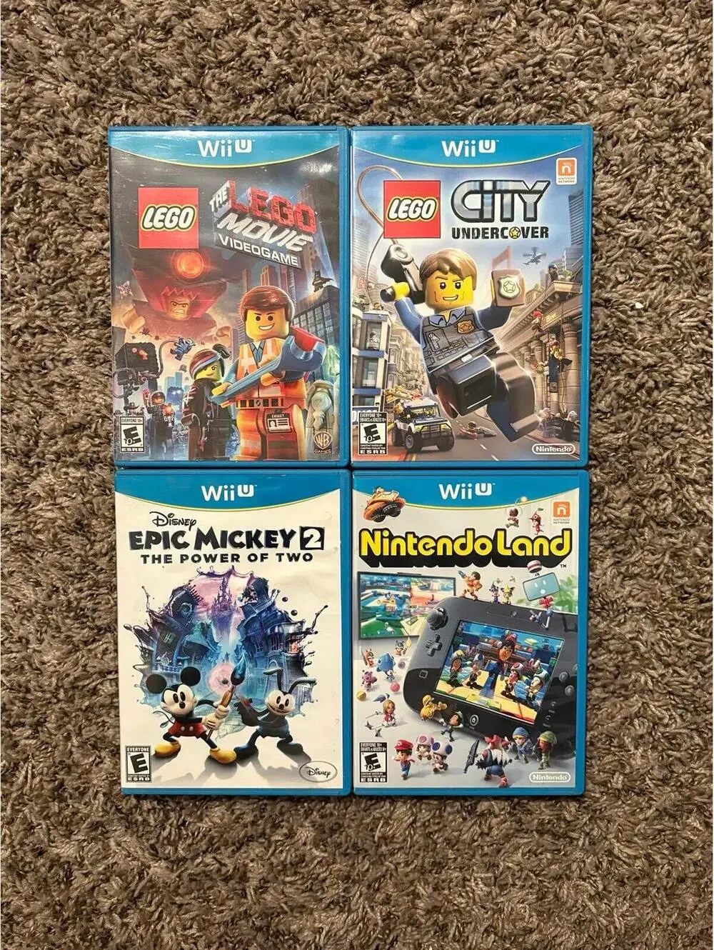 4 Wii U games